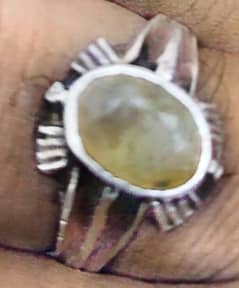 pukhraj / yellow sapphire Chandi