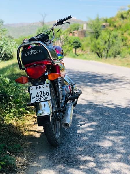 Unique 70 bike 2019 model 10/10 condition haripur number 2
