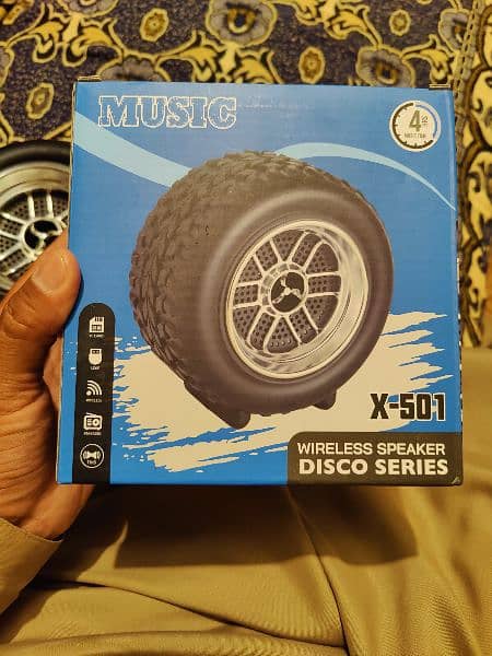 Bluetooth speaker S-501 Disco Series Tire Shape 3