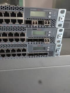 Juniper Switch Ex 3300 48p POE, Aruba Access Point, NETGEAR Switch