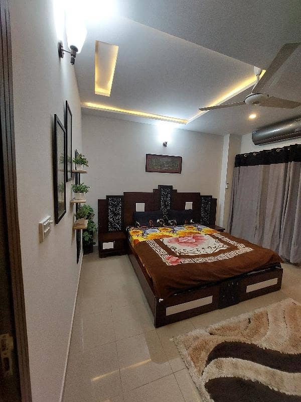 1 Bed Fully Furnished Apartment Available For In Rania Heights C Block 1