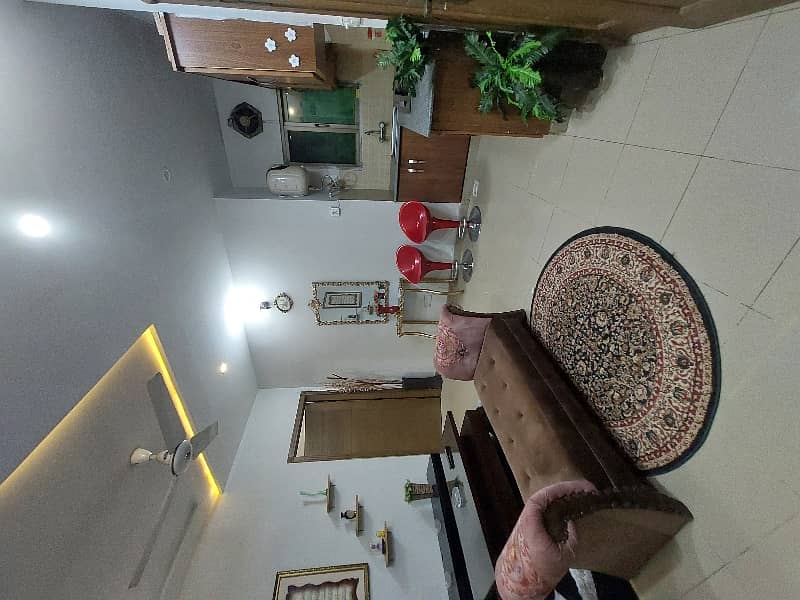 1 Bed Fully Furnished Apartment Available For In Rania Heights C Block 4
