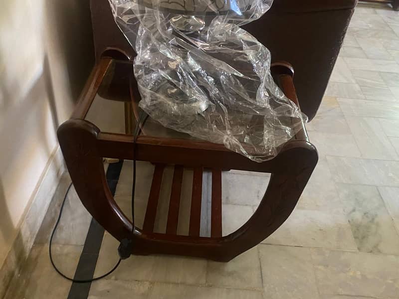 3 piece table set for sale with glass 1