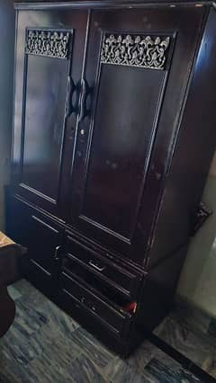 wooden cupboard