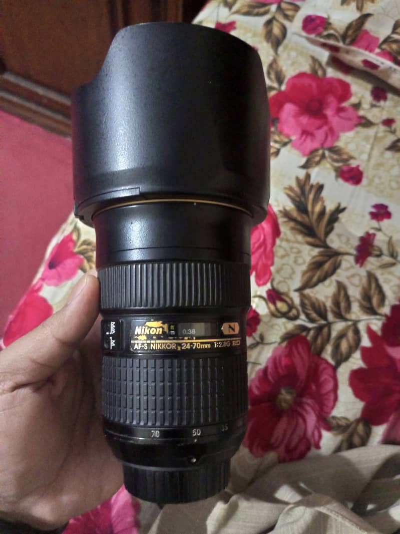 Nikon D750 Body, Lens 24-70mm, etc. ( Pictures attached) 5