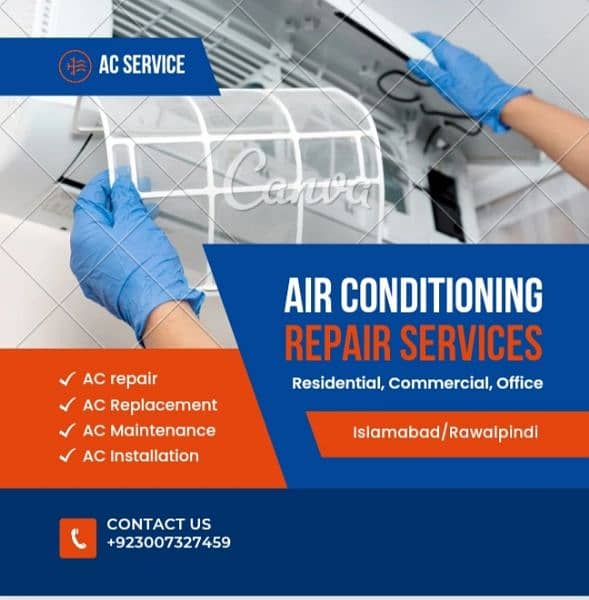 All type AC fitting services and maintenance with One year warranty 1