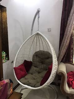 Hanging Chair with Free Cushions Set