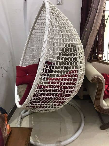 Hanging Chair with Free Cushions Set 4