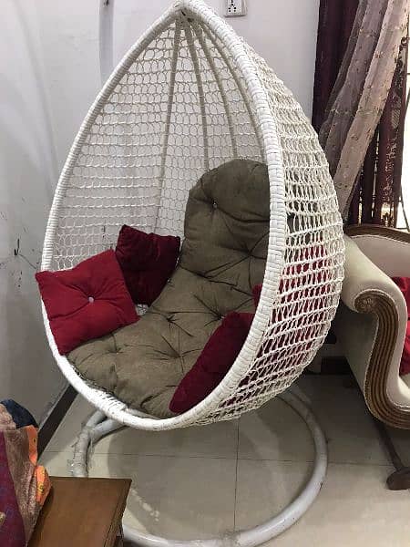 Hanging Chair with Free Cushions Set 5