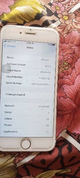 i phone6s 64gb PTA Aproved All Okey Condition 10by10 2