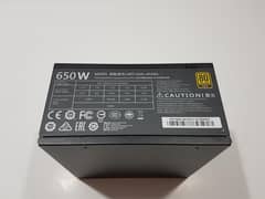 Cooler Master MWE 650W 80+ Gold Gaming Sealed Power Supply PSU Modular