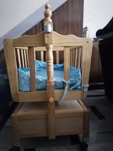 Baby cot | Baby beds | Kid wooden cot | kids bed | kids swings 1