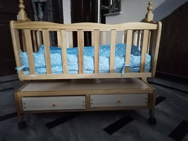 Baby cot | Baby beds | Kid wooden cot | kids bed | kids swings 3