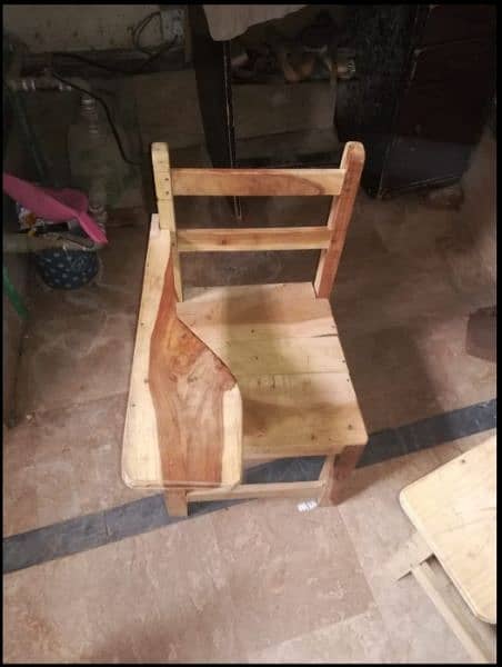 School wood chairs 3