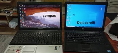 2 Laptops Compac And Dell corei5 For sell 0