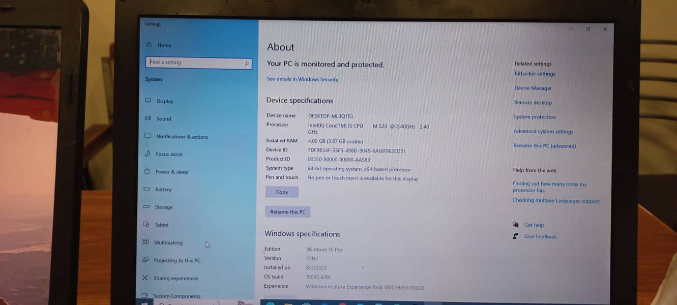 2 Laptops Compac And Dell corei5 For sell 3