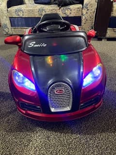 Electric charging kids car self and remote drive