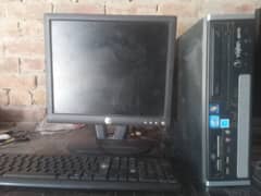 dell lcd 17inc ][pc with 4 gb ram and 250 gb hhd ]