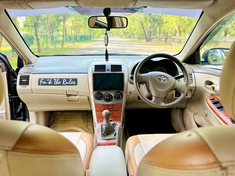 Toyota Corolla Xli to GLI 2011 1