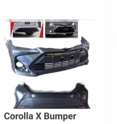 Corolla x bumpers front and back ,Toyota ,Honda Available
