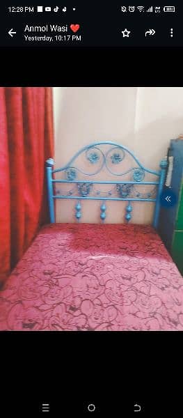 ek daball bed set ek single metras k sat 4