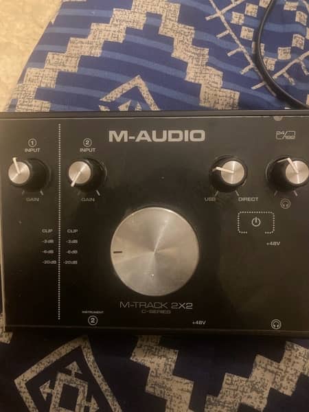 m audio mtrack 2x2 0