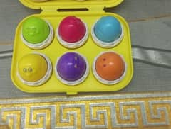 Surprise Egg toys with shape sorter