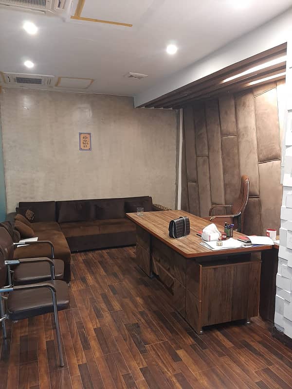 650 Square Feet Furnished Office For Rent M M Alam Road Gulberg 3 2