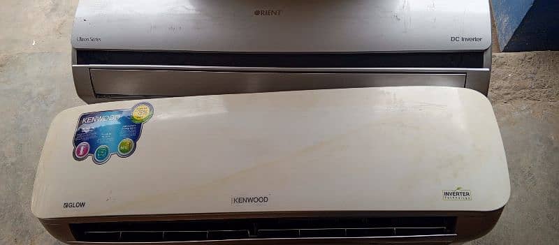 1.5 ton Kenwood ac DC inverter heat and cool for sale 7