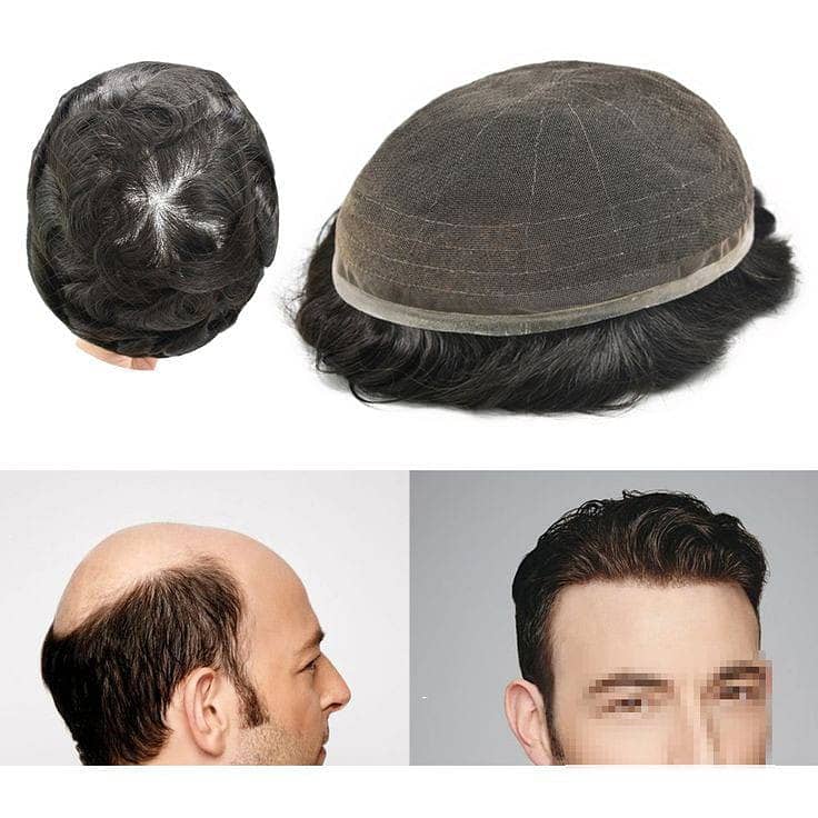 Men wig imported quality hair patch _hair unit(0'3'0'6'4'2'3'9'1'0'1) 9