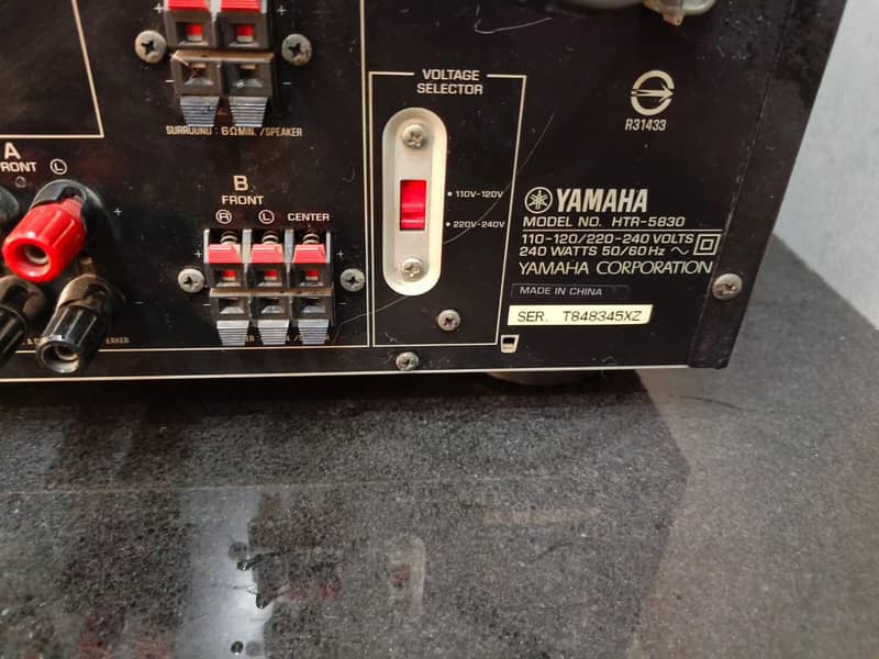 Original Yamaha (htr5830) Sound System For Sale 3