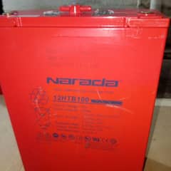 Narada 12V/100Ah/ dry battery 10 days checking warranty