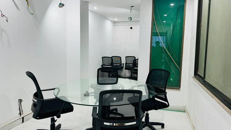 1000 square feet Furnished Office near Liberty Market Road for rent at Gulberg 3 2
