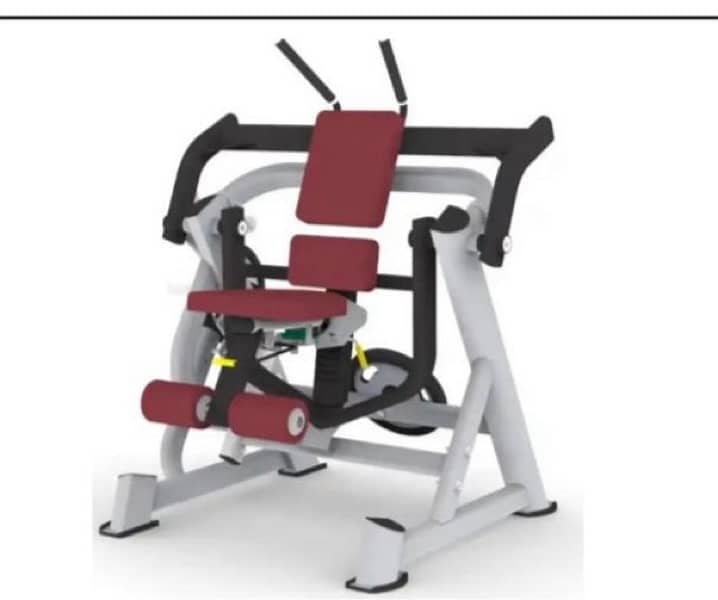 ABS Crunches machine imported life fitness 2