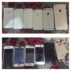 7 iphones for urgent sale and many parts. READ ADD