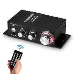 Mini Bluetooth Audio Amplifier Receiver Stereo Power Amplifier Remote 0
