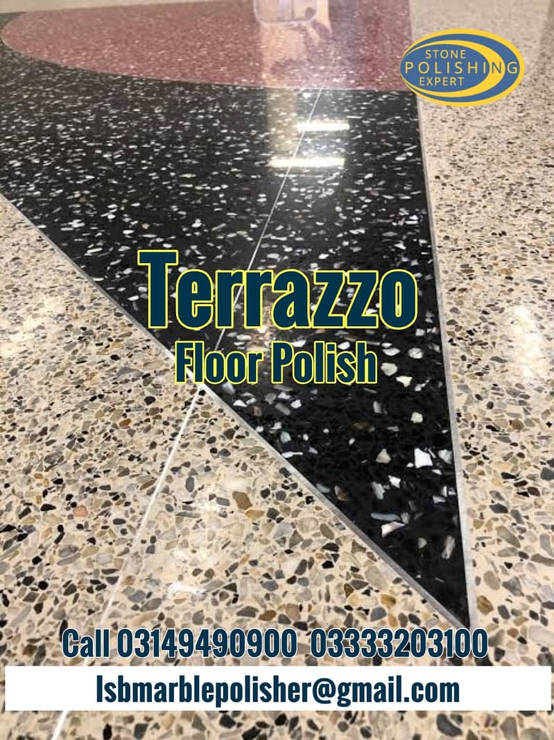 Marble/Chips/Tiles Floor Cleaning Polish Service Islamabad 12