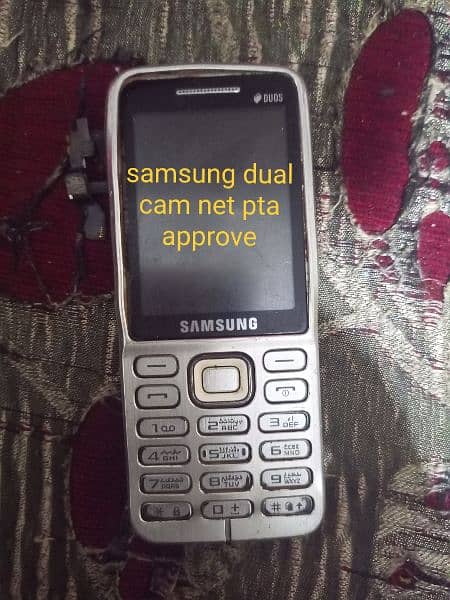 Samsung dual sim net camera good phone urgent sale 0