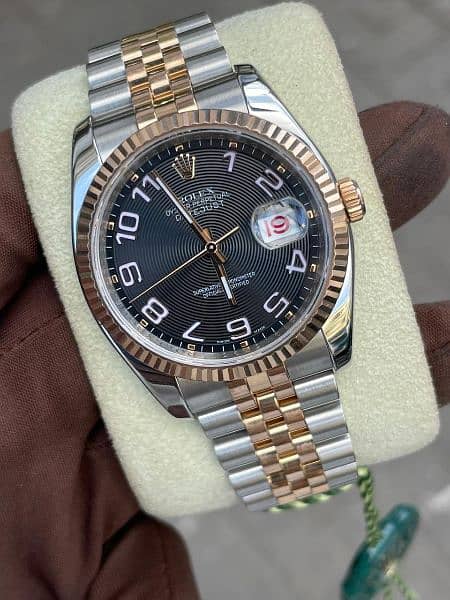 Rolex DateJust Steel and Rose Gold 0