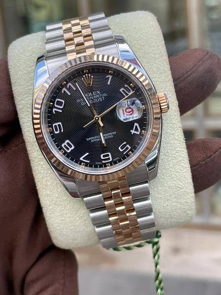 Rolex DateJust Steel and Rose Gold 1