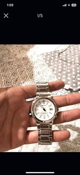 Original Citizen Reguno Solar H415 vintage watch for men 0