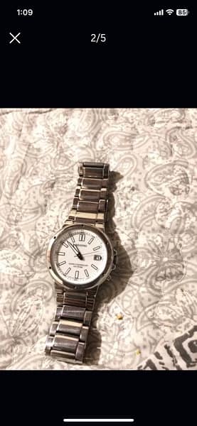 Original Citizen Reguno Solar H415 vintage watch for men 2