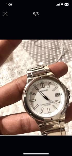 Original Citizen Reguno Solar H415 vintage watch for men 4