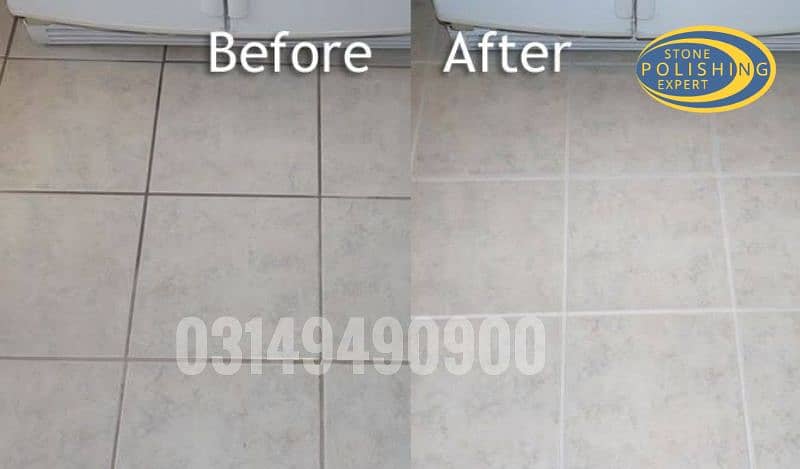 Marble Chips Tiles Cleaning Polishing 1