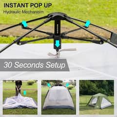 Auto Hydraulic Frame for Camping tent 6x6 ft - Delivery Available 0