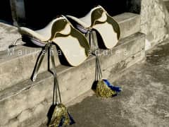 horse new saddle with complete set