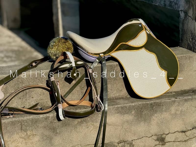 horse new saddle with complete set 4