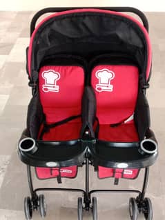 Twin stroller \ pram in excellent condition