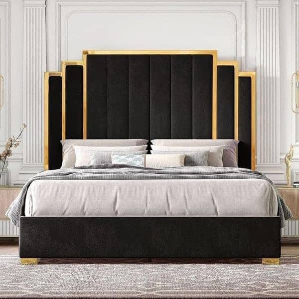 double bed bed set furniture 3