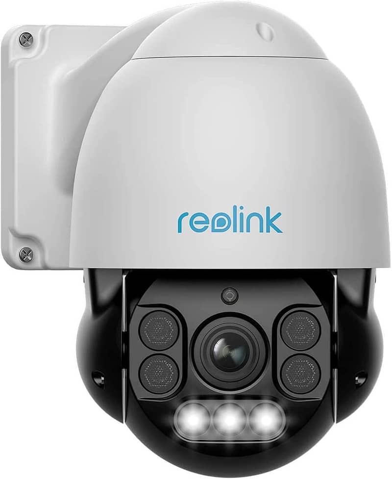 RLC-823A Smart 8MP PTZ PoE Camera with Spotlights  Person/Vehicle Dete 0